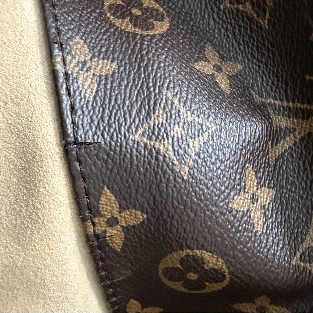 Louis Vuitton Brown Monogram Shoulder Bag - Picture 9 of 16